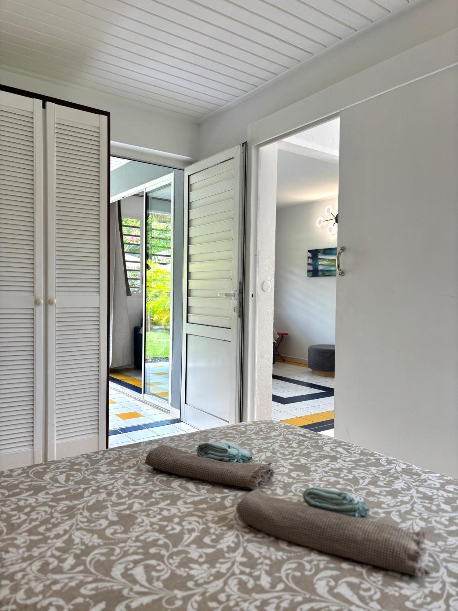 Grand-Bourg  La Ruche De Maia - Blue Dream Beach - Piscine - Jardin - Plage מראה חיצוני תמונה